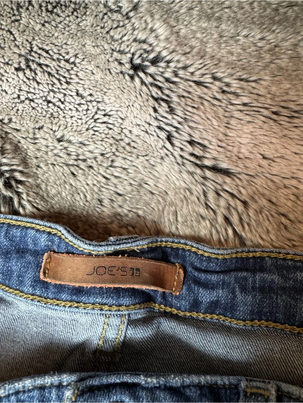 Joe's Jeans Light Wash Rolled Cuff Denim Shorts